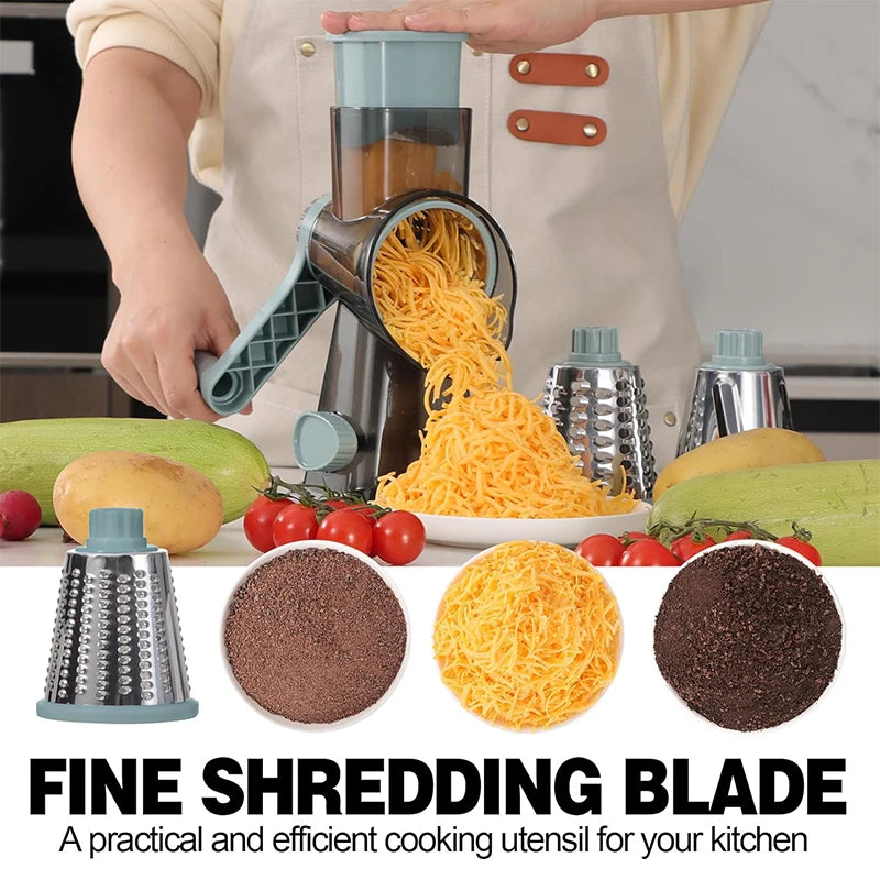 Easy Spin Cheese Grater